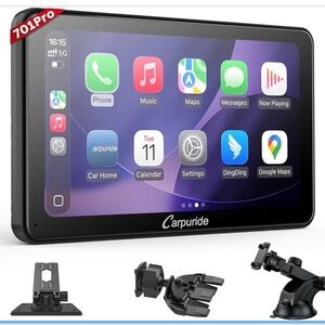 Carpuride W701 Pro with Wireless Bluetooth Transmission Portable Carplay #176